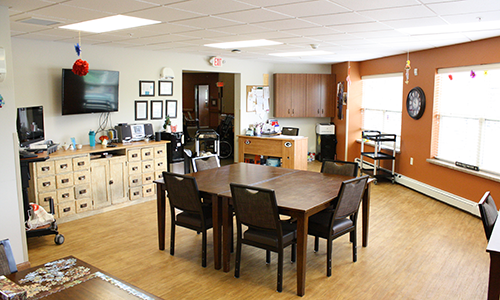 Activity Room at Willow Lane