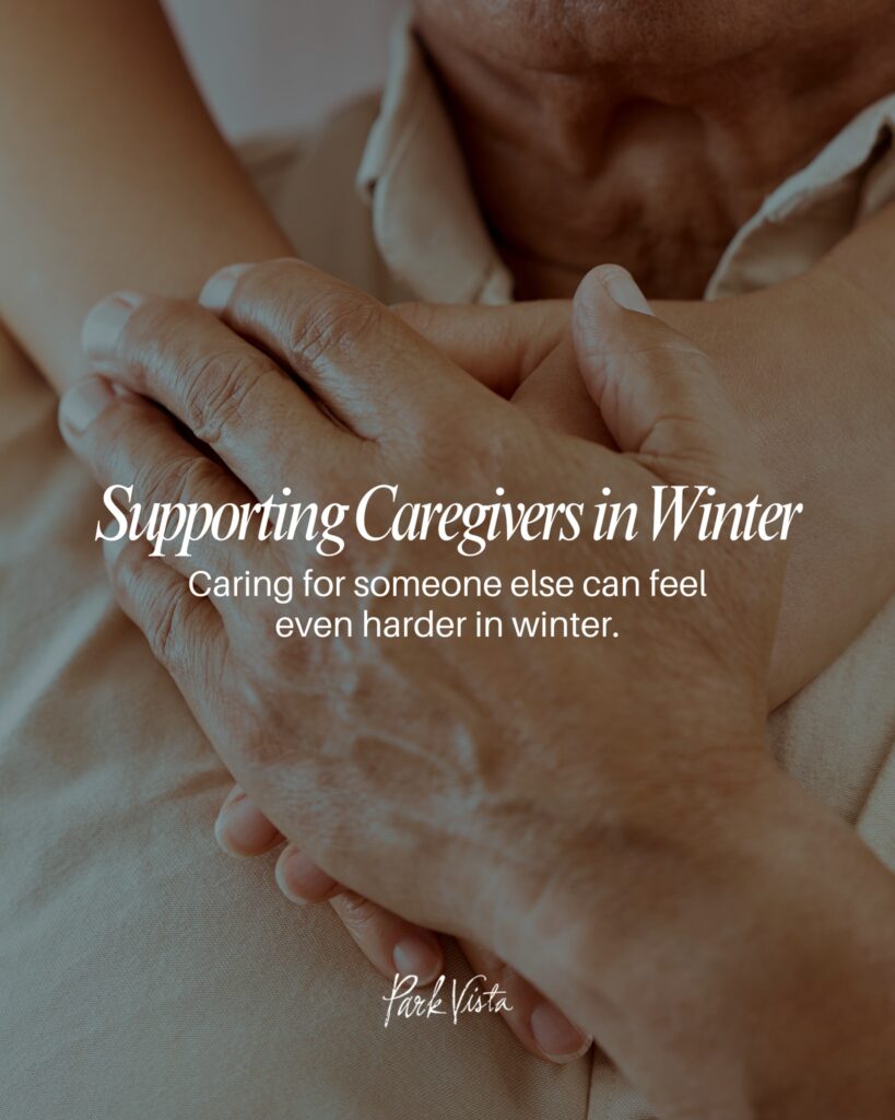 Supporting Caregivers in Winter
Caring for someone else can feel even harder in winter.