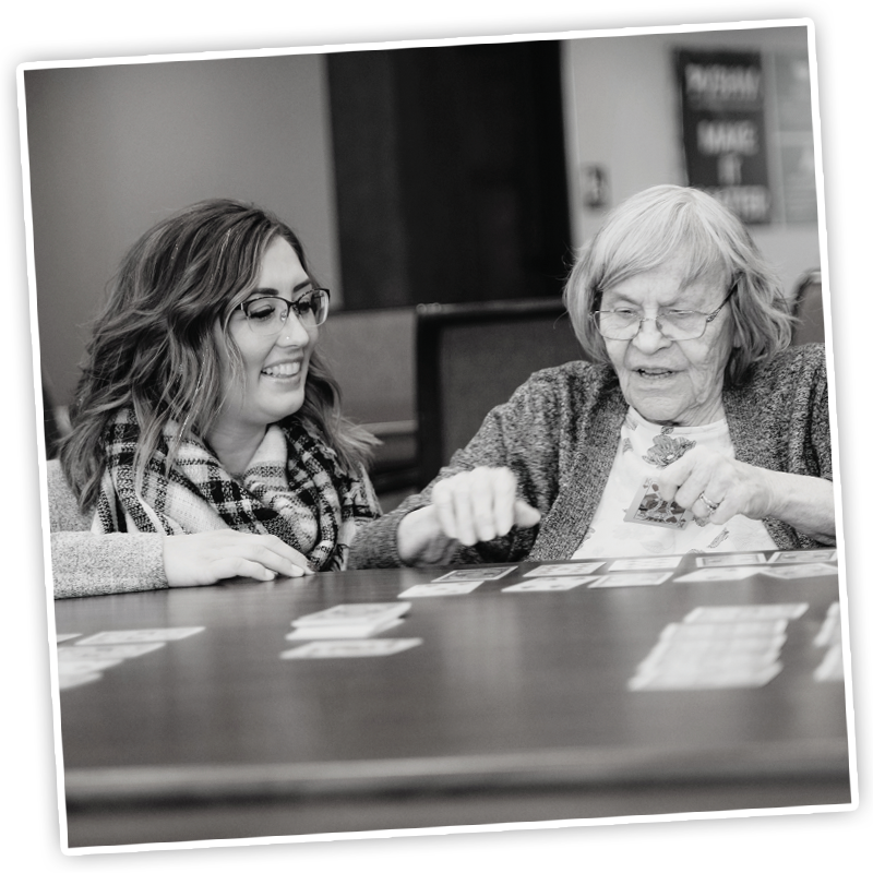 Closer Care Resident playing cards